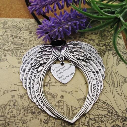 If love could have saved you, you'd have lived forever angel memorial angel wings i love u