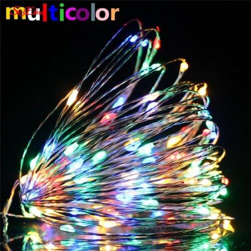 2M/5M/10M Copper Wire String Light mini fairy night light bedroom lamp Wine Bottle Cork Lights for Wedding Party Decoration 6Z