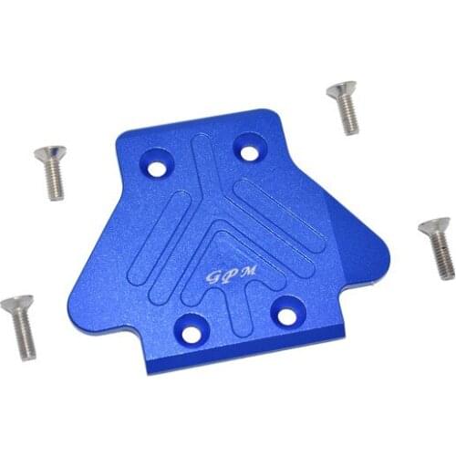 GPM ARRMA-1/7 4WD MOJAVE 6S-ARA106058T1/T2 aluminum alloy rear bottom plate protection cover chassis guard RC car