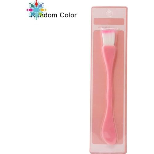 Mask Brushes Long Handle Fan Shape Professional Skin Care Mask DIY Brush Face Mud Mixing Brush Cosmetic Makeup Tools new