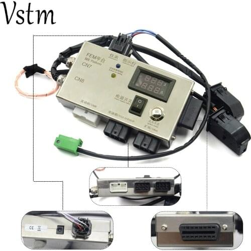 FEM BDC Module Testing Platform for BMW F20 F30 F35 X5 X6 I3 FEM BDC Module 14V 5A dedicated No need start-stop button