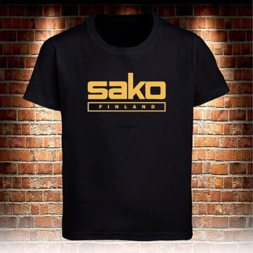 Gift Sako Finland Sniper Riffle Firearms Black Men T-Shirt