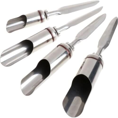 Fishing Rod Stand Holder Plug Insert Ground Portable Stainless Steel Tools Tackle Accessories Support Telescopic Rack U2JB