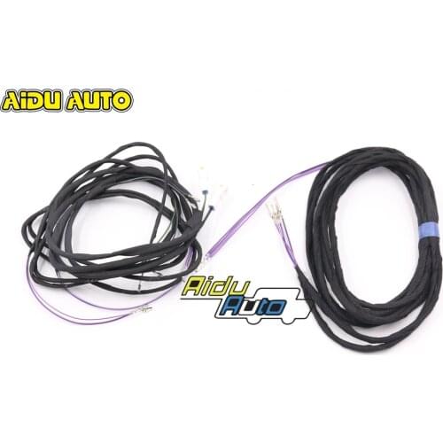 FOR Audi A6 C7 Antiglare Anti-glare Dimming Outside Rear View Side Mirror Glass Wire Cable Harness
