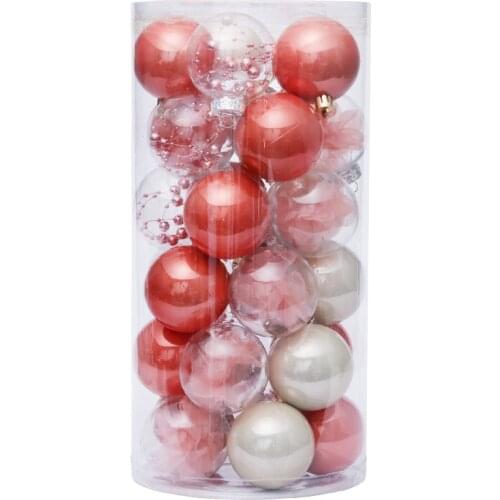 Adornos Navidad 2022 Christmas Ball Christmas Tree decorations New Year Gift Plastic Ball