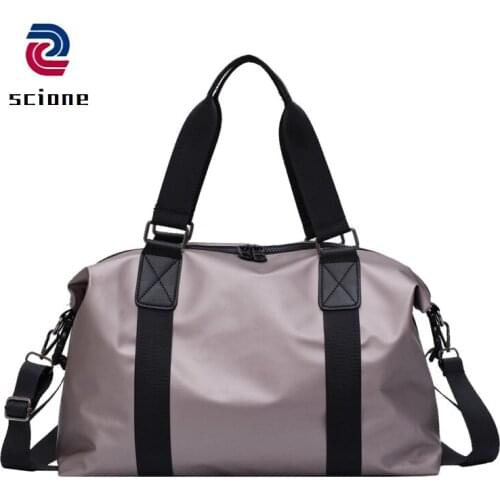 Scione Fitness Gym Bag Women Sport Training Hnadbabg Waterproof Travel Luggage Duffle Multi-functional Nylon Sac De Sport