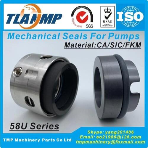 T58U-45 58U/45 J-Crane TLANMP Mechanical Seals |Type 58U Unbalance type for Shaft Size 45mm Pumps