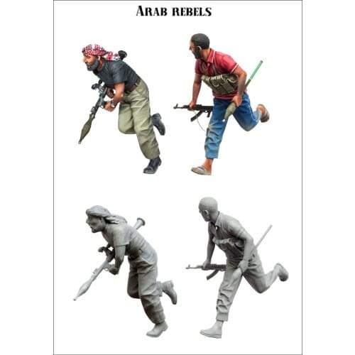 [tuskmodel] 1 35 scale resin model figures kit ARAB E139