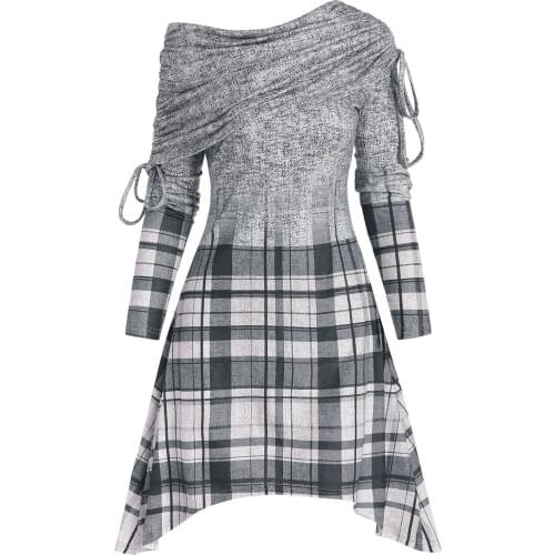 Модные трикотажные платья Wipalo China At AliExpress