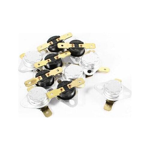 10 Pcs KSD301 250V 10A 180 Celsius Normal Close Temperature Controlled Switch