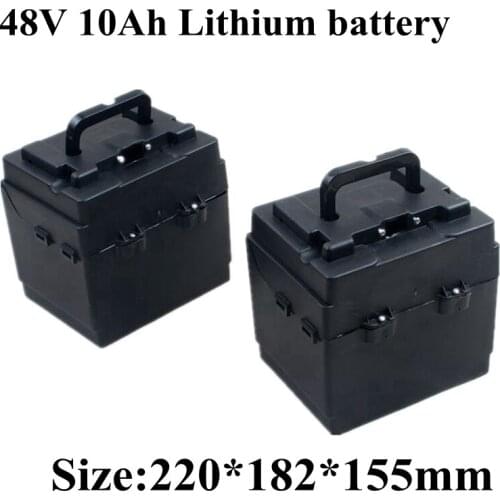 2pcs Box 48V 10AH battery separate Electric car battery to make 48v 20ah split battery electric motorcycle pedal CRV + charger