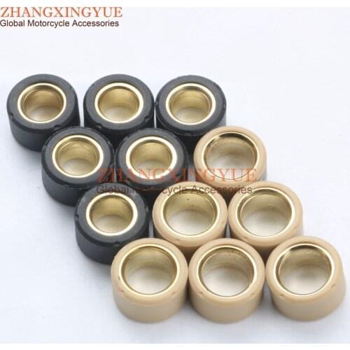 9G-13G 6pc Racing Performance Variator Roller Weights 20x12mm for Yamaha TeoS 125 X-City 125 X-Max 125 Yw Bws 125