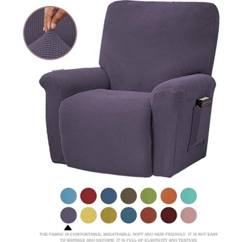 Yingya Recliner Sofa Cover Relax Massage Sling Chair Covers Spandex Lounge Single Seat Sofa Slipcover Couch Armchair Cover