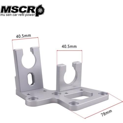 For K20 K20A K24 K Swap EG EK DC2 Race RSX Trans Shifter Cable Bracket Black/Silver-YX00183