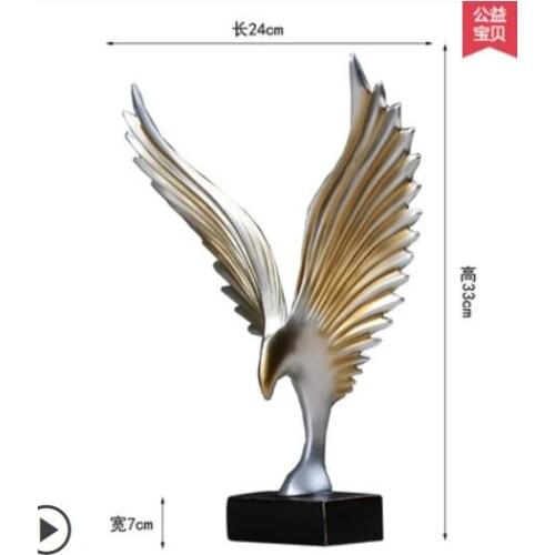 Eagle dapeng wings creative art modern simple home accessories dapeng Spread your wings Goods Use Crafts Furniture Display