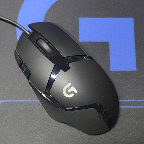 Logitech G402 Hyperion Fury Gaming Wired Mouse 99 New Optical 4000DPI High Speed For PC Laptop indows 10 Support Official Test