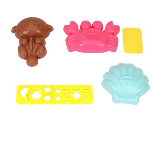 Marine Rice Ball Mold 5 Pcs/set Kitchen Accessories Cute Cartoon Mould Shell Crab Seal Cooking Tools Sushi Tools