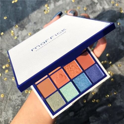New 16 Colors Eyeshadow Palette Matte Shimmer Glitter Fusion Makeup Eye Shadows Beauty Make Up High Pigmented Cosmetic Wholesale