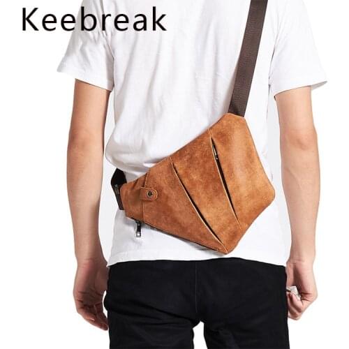 Genuine Leather Belt Briefcase Phone Holder Bag Natural Leather Messenger Bags Briefcases 2020 NEW