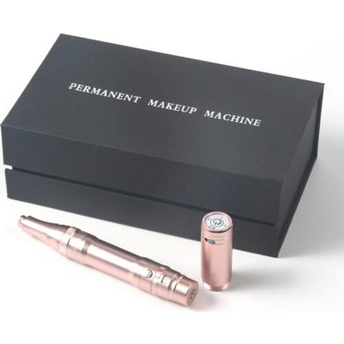 Professional high quality digital microblading machine lips makeup permanent wireless tattoo machine kit for eyebrow tattoo