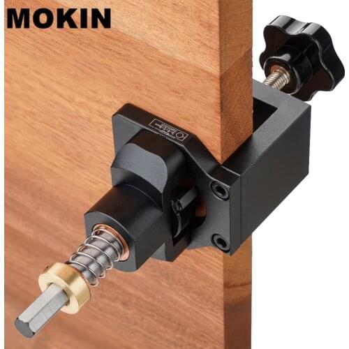 Concealed Hinge Drilling Dowel Jig 35mm Hole Drill Guide Locator Hole Puncher Door Cabinet Hinge Household Installation Tools