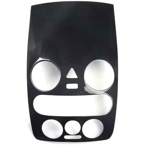 ABS Carbon Fiber Style Car-styling For Volkswagen Beetle 2003-2010 Car Dashboard Central Console Cover GPS Air Vent Trim