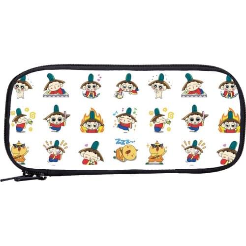 Prince Mackaroo Pencil Bag Cartoon Anime School Pencil Case Teens And Kids Cosmetic Storage Bag Pouch