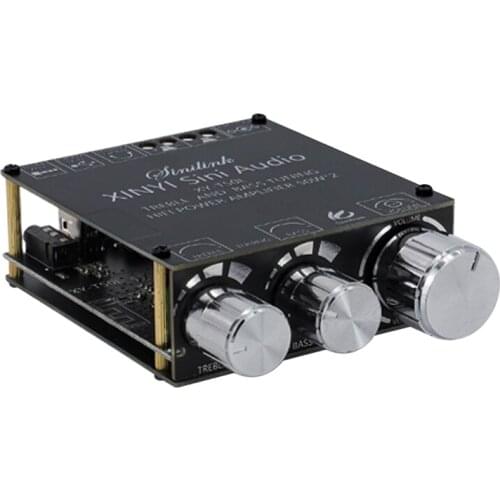 XY-T50L Bluetooth 5.0 Subwoofer Amplifier Board 2.0 Channel High Power Audio Stereo Amplifier Board 2X50W Bass AMP