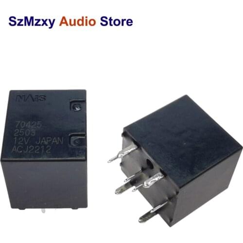 1PCS ACJ2212 ACJ Series 25A SPDT 12 VDC Miniature PCB Automotive Relay