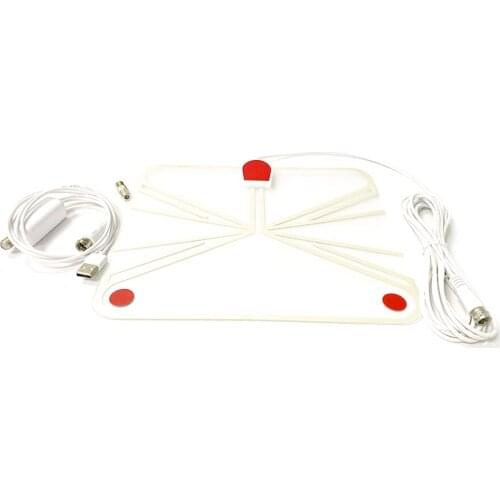 1PC HDTV DTMB ATSC DVB-T antenna 25dbi high gain plate aerial Ground wave with F connector NEW