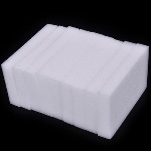 10pcs White Magic Sponge Eraser Melamine Cleaner Multi-Functional Kitchen Bathroom Cleaning Tools Sponge