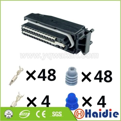 52pin ECU automotive computer welding plate plug 1J0 906 380B control system connector 1J0906380B 1J0 906 380 B