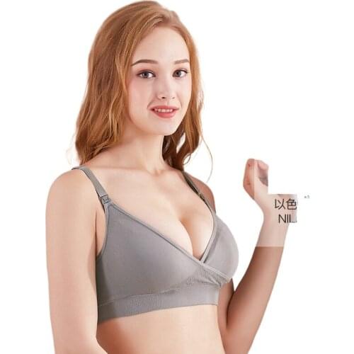 Maternity Bra Breast Pump Special Nursing Bra Hand Free Pregnancy Clothes Breastfeeding Accessories Pumping Bra Can Wear All Day