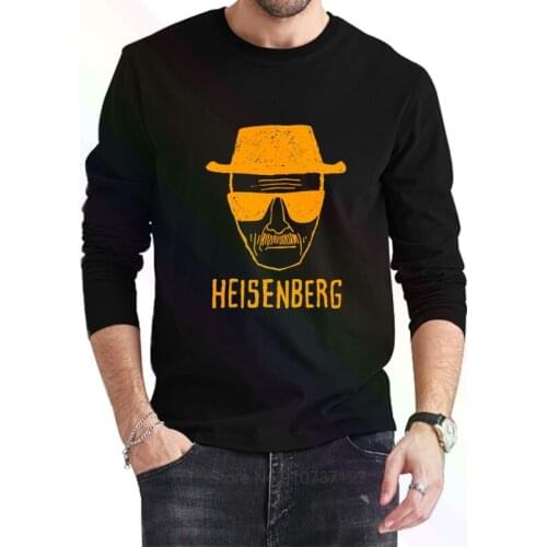 Breaking Bad T Shirt Heisenberg Logo 2021 Newest Summer Mens Long Sleeve Popular Tees Shirt Tops Novel Unisex