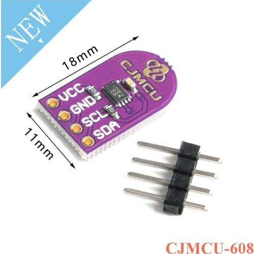 CJMCU-608 Cryptographic Password Key Storage Random Number Generator Signature Encryption Decryption Module IIC I2C ATECC608A