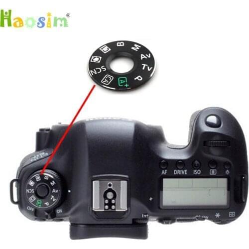 For Canon 5D2 5D3 5D4 60D 70D 6D 7D 80D 600D 700D 7D2 5Ds mode dial pad turntable patch, tag plate nameplate Camera repair parts
