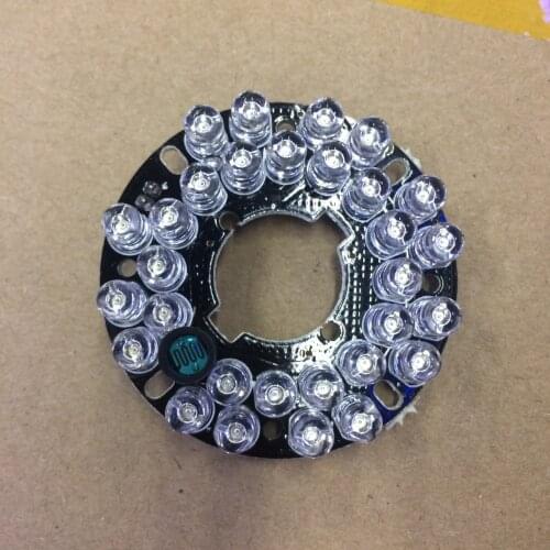 Infrared 30 x 5 IR LED board 90 Degree for CCTV cameras night vision DC12V power supply.CY30F5-90