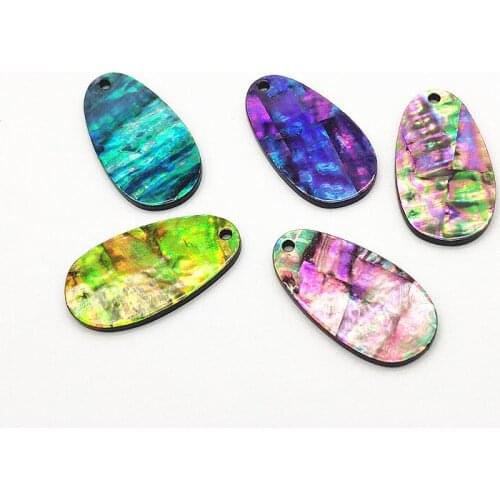 New Arrival! 33x18mm 30pcs Acrylic with Shell Drop shape Charm for Handmade Earrings make DIY Parts,Jewelry Accessories Finding