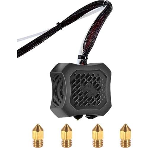 Ender 3 V2 Full Assembled Extruder Kit, 3D Printer Hotend Kit Full Set, Effective Heating and Cooling System