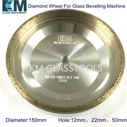 S11w-CC4/High Quality!Diamond bowl type Wheel(continuous)150xd-5x12mm for Glass Bevelling Machine