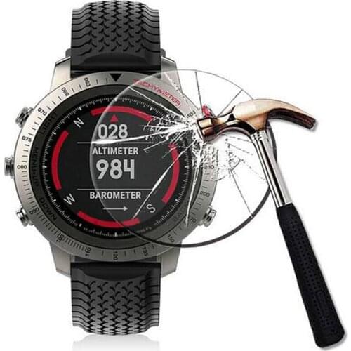 Ultra HD Clear Tempered Glass Protective Film Guard For Garmin Fenix Chronos Smart Watch Toughened Screen Protector Cover