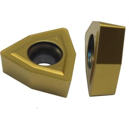 WS5131 WCMX06T308 10pcs CNC Carbide End milling inserts Lathe Dedicated Blade for electric indexable U drill