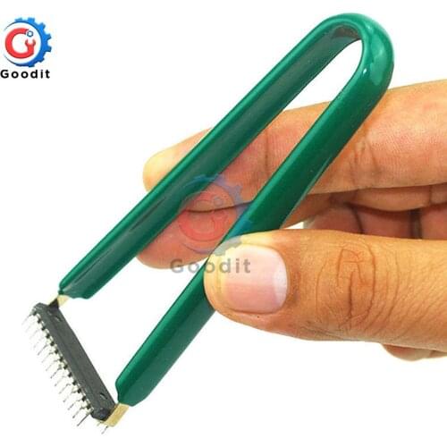 U Type Flat IC Chip Protection Pliers ROM Circuit Board Extractor Removal Puller Pull up Machine Clip repair tool