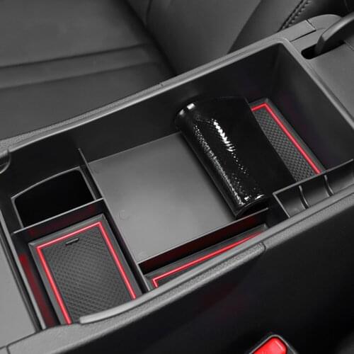Interior Center Console Armrest Storage Box Holder Organizer Tray for Hyundai Sonata 2020 2021