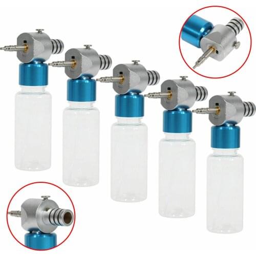 5 x Dental Low Speed Handpiece Cleaning Lubrication lubricanting Air Button device