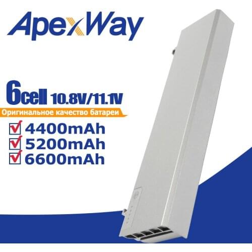 4400mAh Laptop Battery for Dell Latitude E6500 Precision M2400 M4400 FU571 KY265 KY477 NM631 PT434 R822G U844G W0X4F