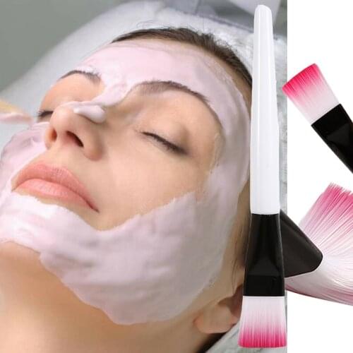 White stick powder stick facial mask brush makeup brush beauty brush facial mask tool adjustment facial mask clean small brush