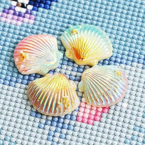 Shell Drop Magnet Cover Magnet 5d Diamond Painting Tools Parchment Paper Cover Holder Cross Stitch Diamond Accessories