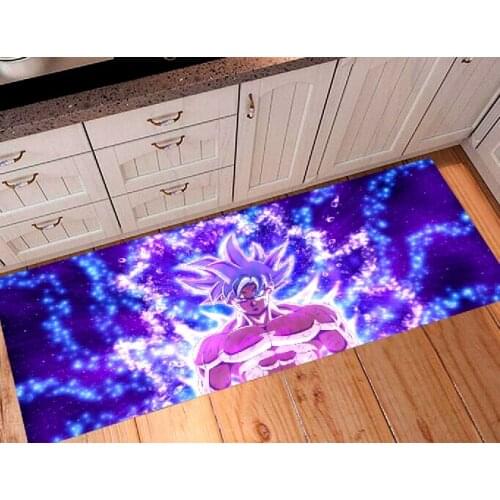 Anime Dragon Bal Z Long Floor Rug Doormat Mat Carpet Room Kitchen Home Floor Garden Non-Slip