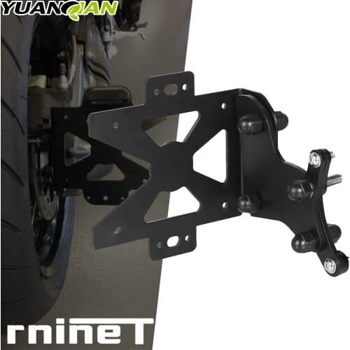 For BMW R Nine T NineT R9T 1200 SCRAMBLER 2014-2019 2015 2016 2017 2018Motorcycle Accessories License Plate Holder Frame Bracket